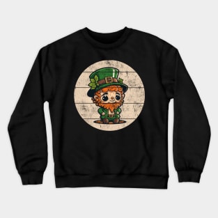 Cute Leprechaun Crewneck Sweatshirt